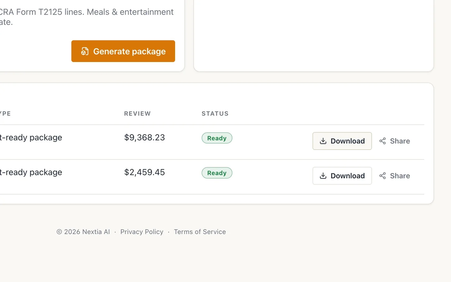 Step 6: Select Download to keep a copy.