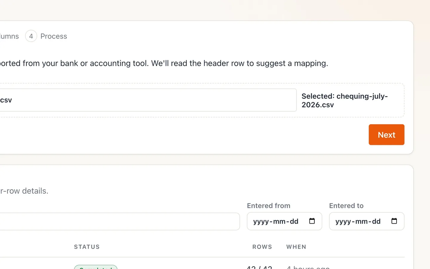 Step 3: Select Next and check the preview.