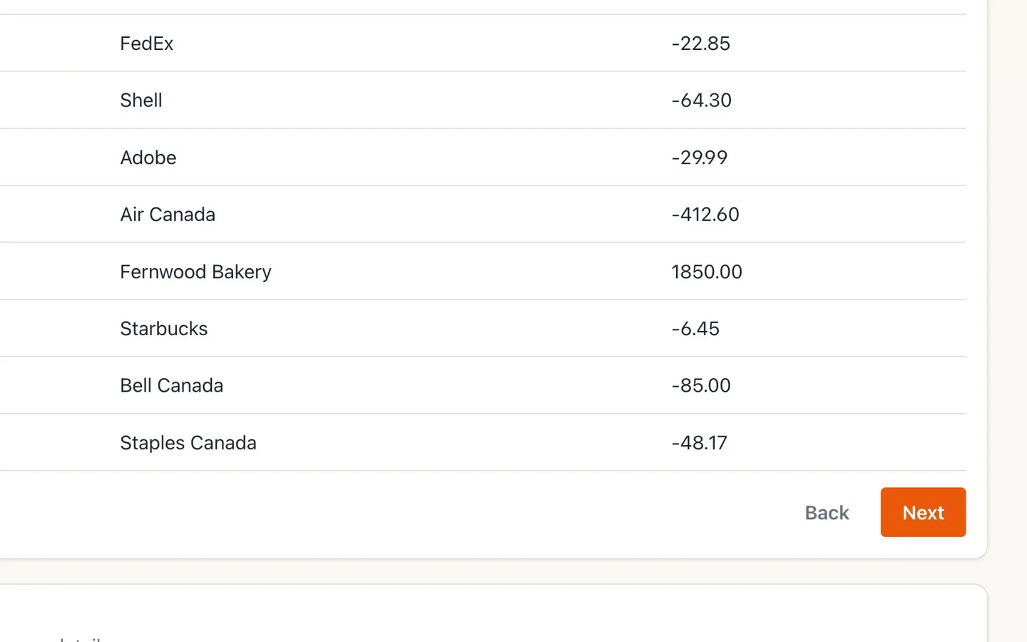 Step 4: Select Next and check the suggested columns.