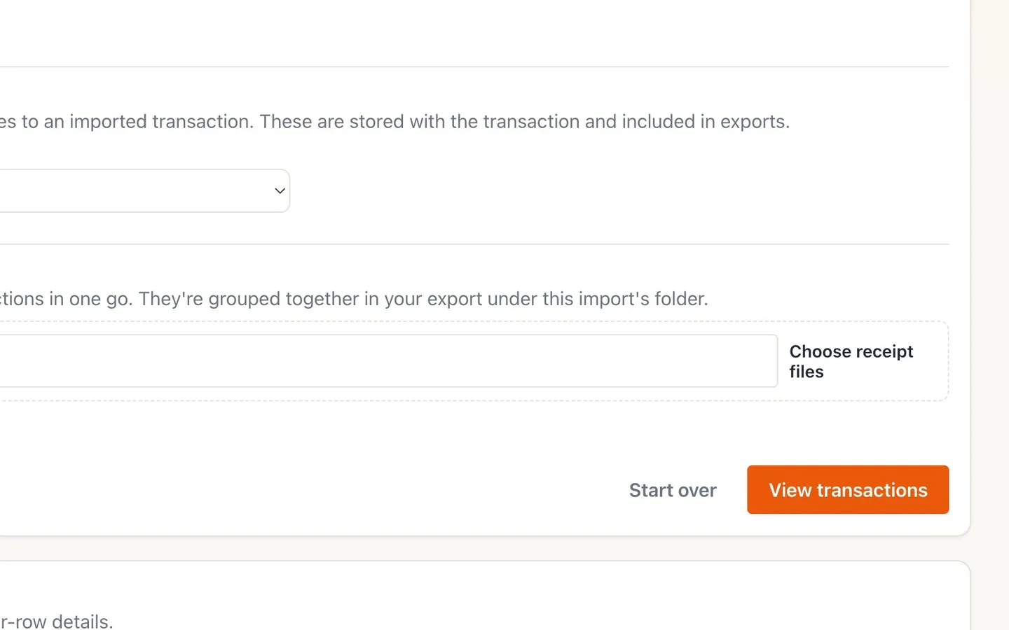 Step 8: Select View transactions.