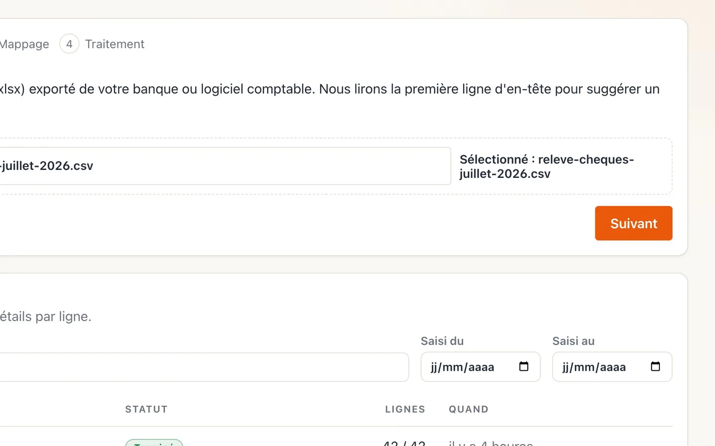 Step 3: Sélectionnez Suivant et vérifiez l'aperçu.