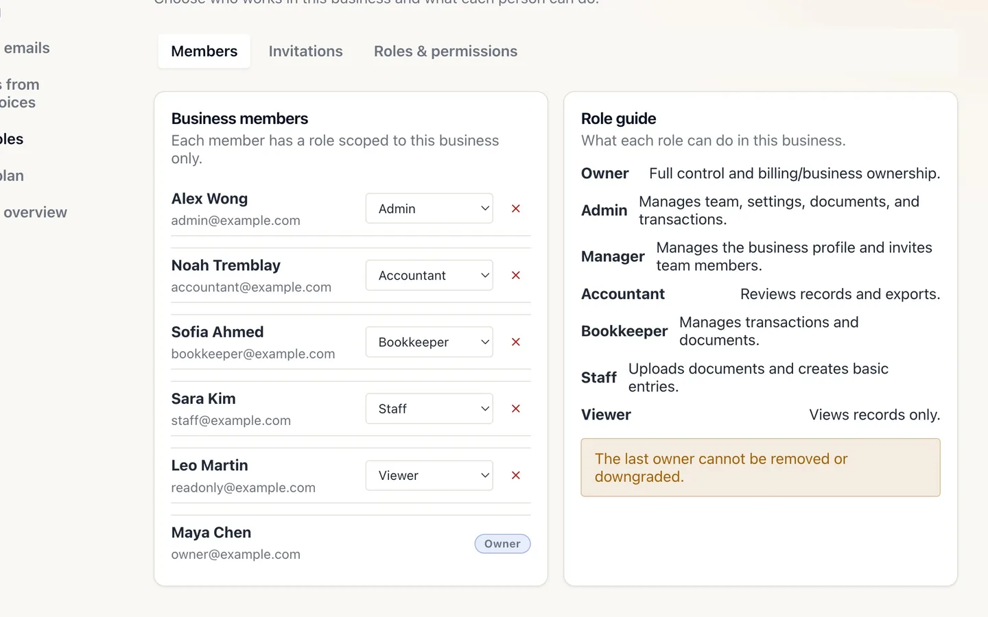 Step 3: See who's in your business.