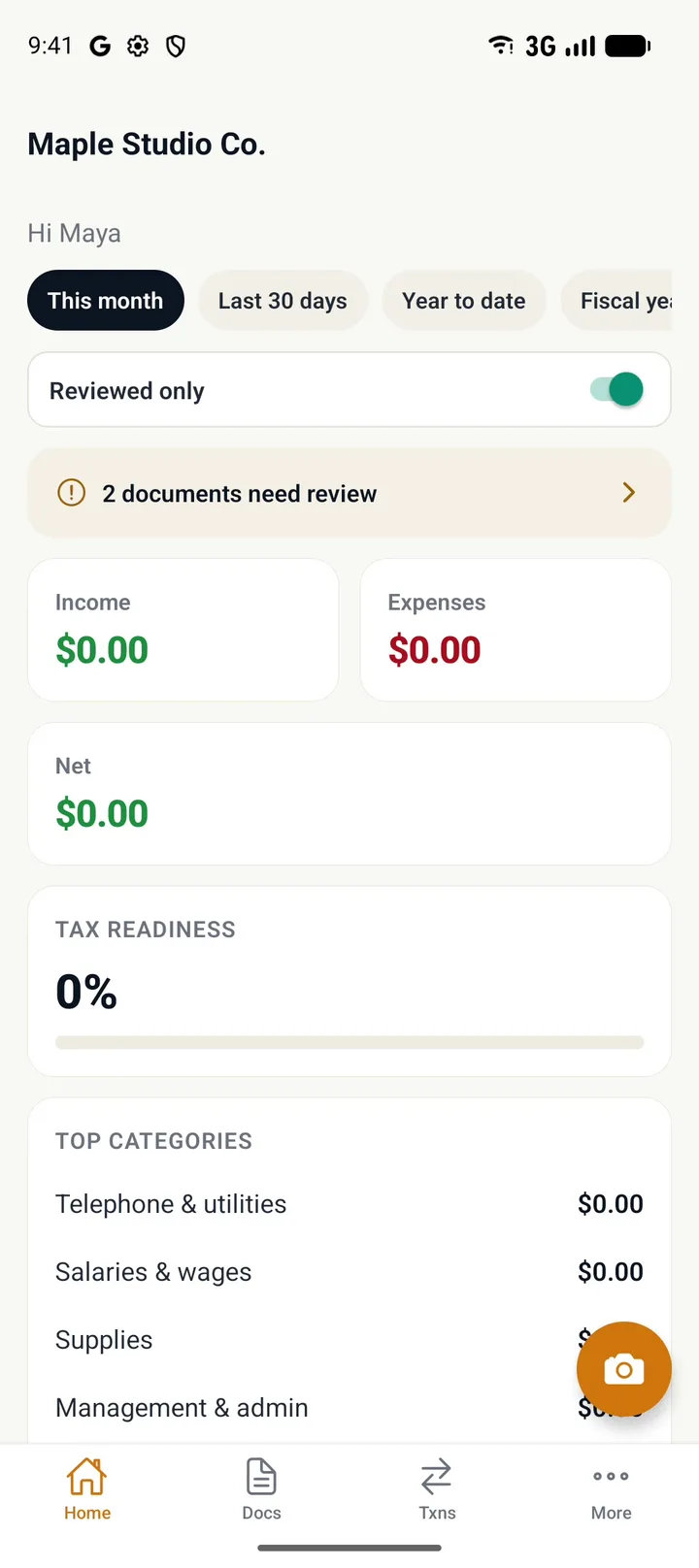Step 1: On Home, tap the banner of documents that need review.