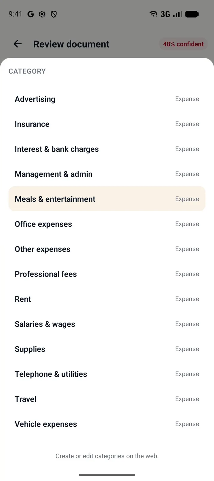 Step 5: Check the Category.