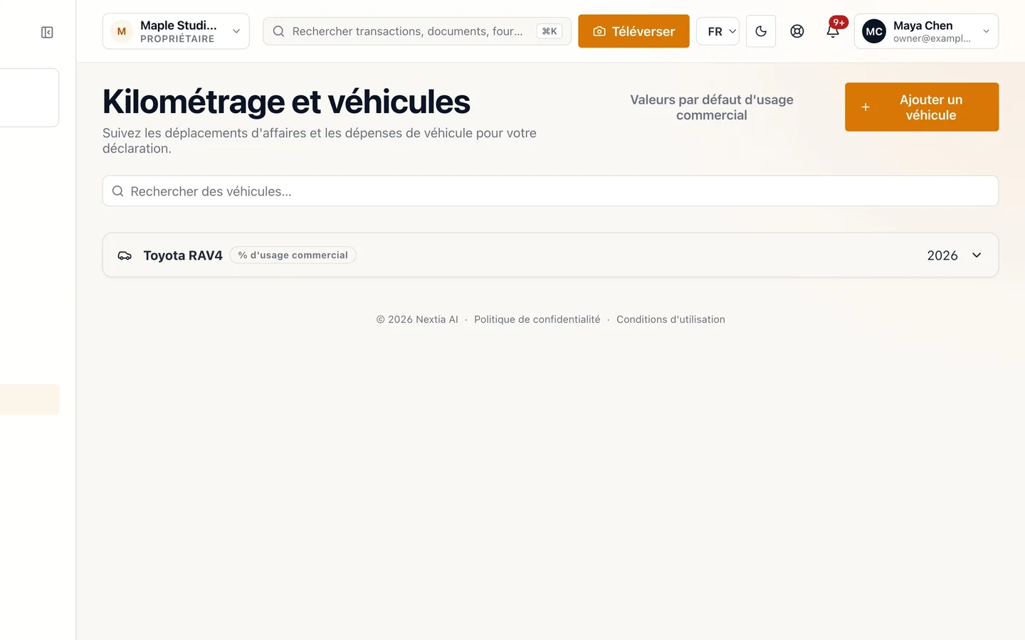 Step 5: Ouvrez le véhicule pour voir son registre.
